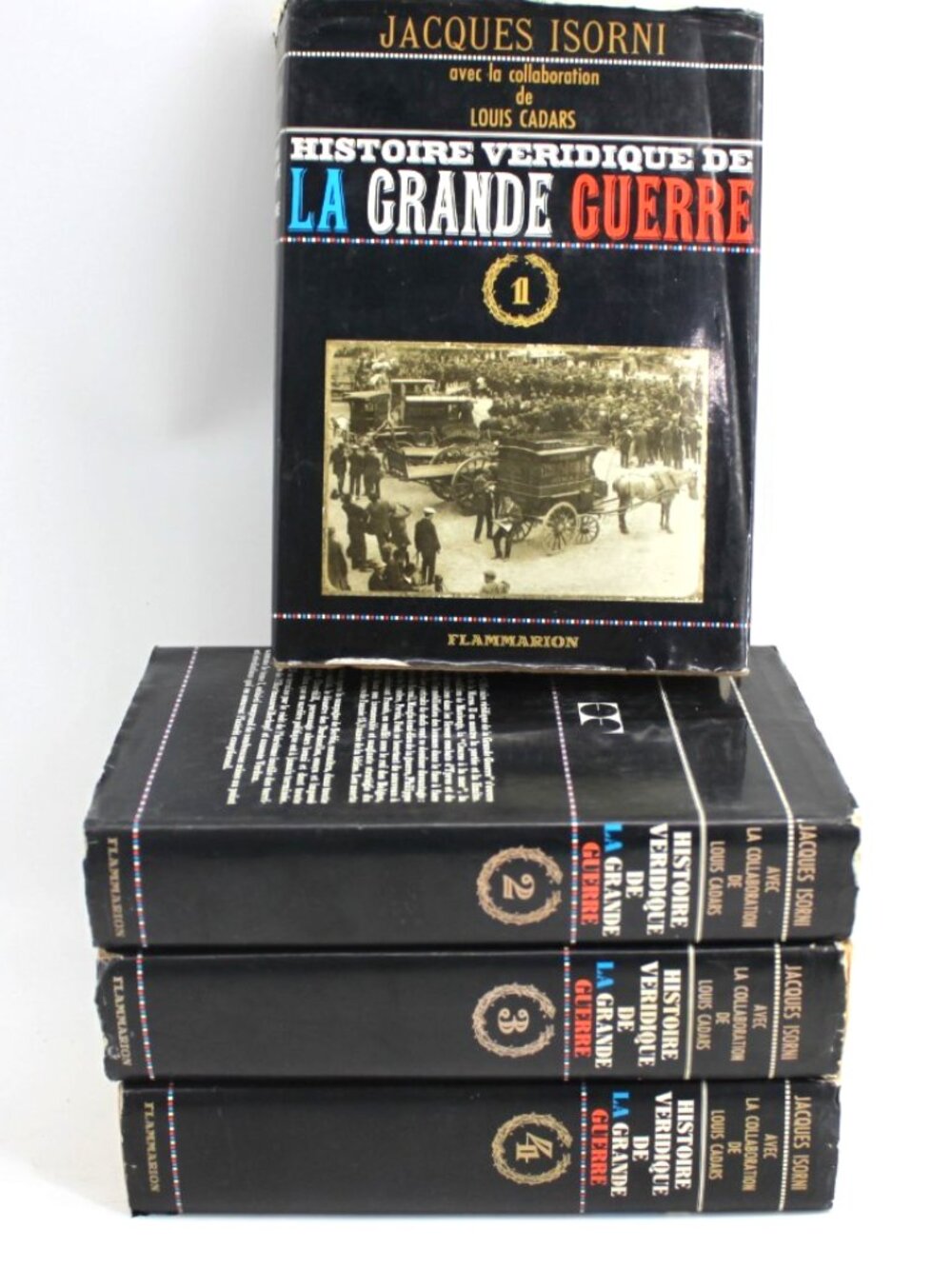 lot 4 Livres books Jacques Isorni Histoire Véridique De La Grande Guerre French
